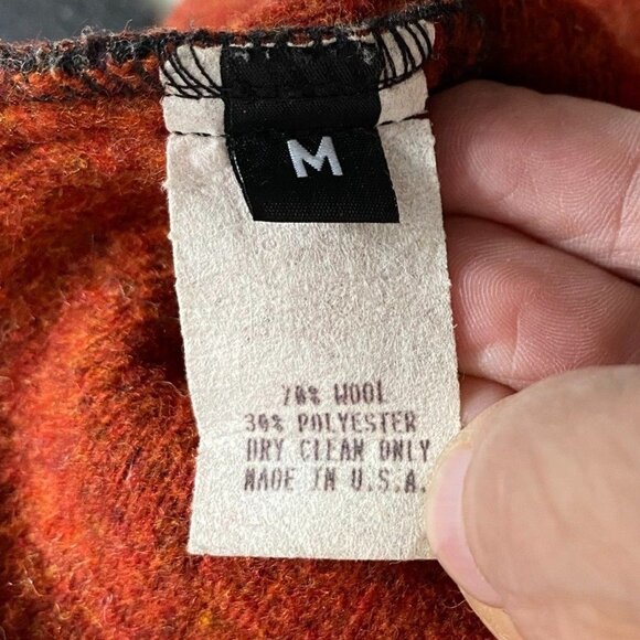 Fjäll Woman's Sweater Medium Wool Blend Pullover Made in the USA - Picture 4 of 14